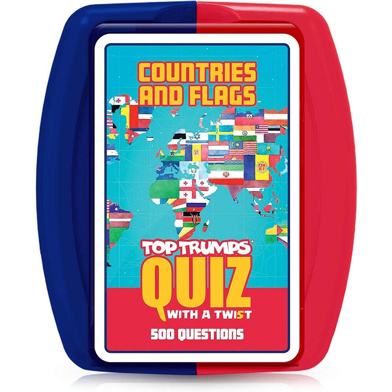 Top Trumps Countries and Flags Top Trumps Quiz With A Twist Card Game