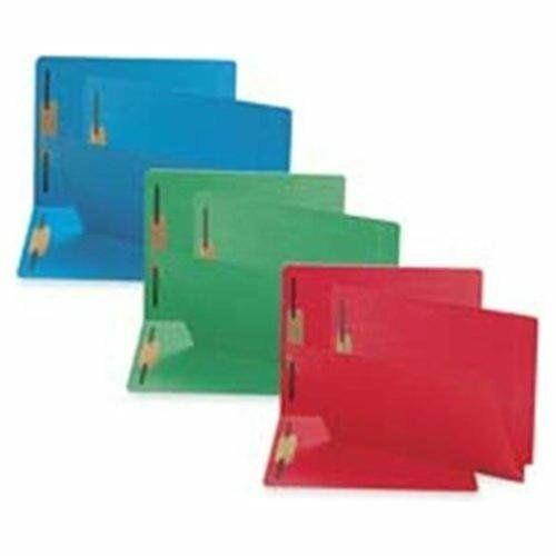 Sparco Colored End Tab Fastener Folder - Letter - 8.50" X 11" - 2 Fastener -