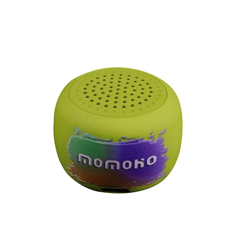 Mini Bluetooth Speaker Small Size but Great Sound QualityPhoto Selfie Button amp Answer Phone CallsBTS0011 Green