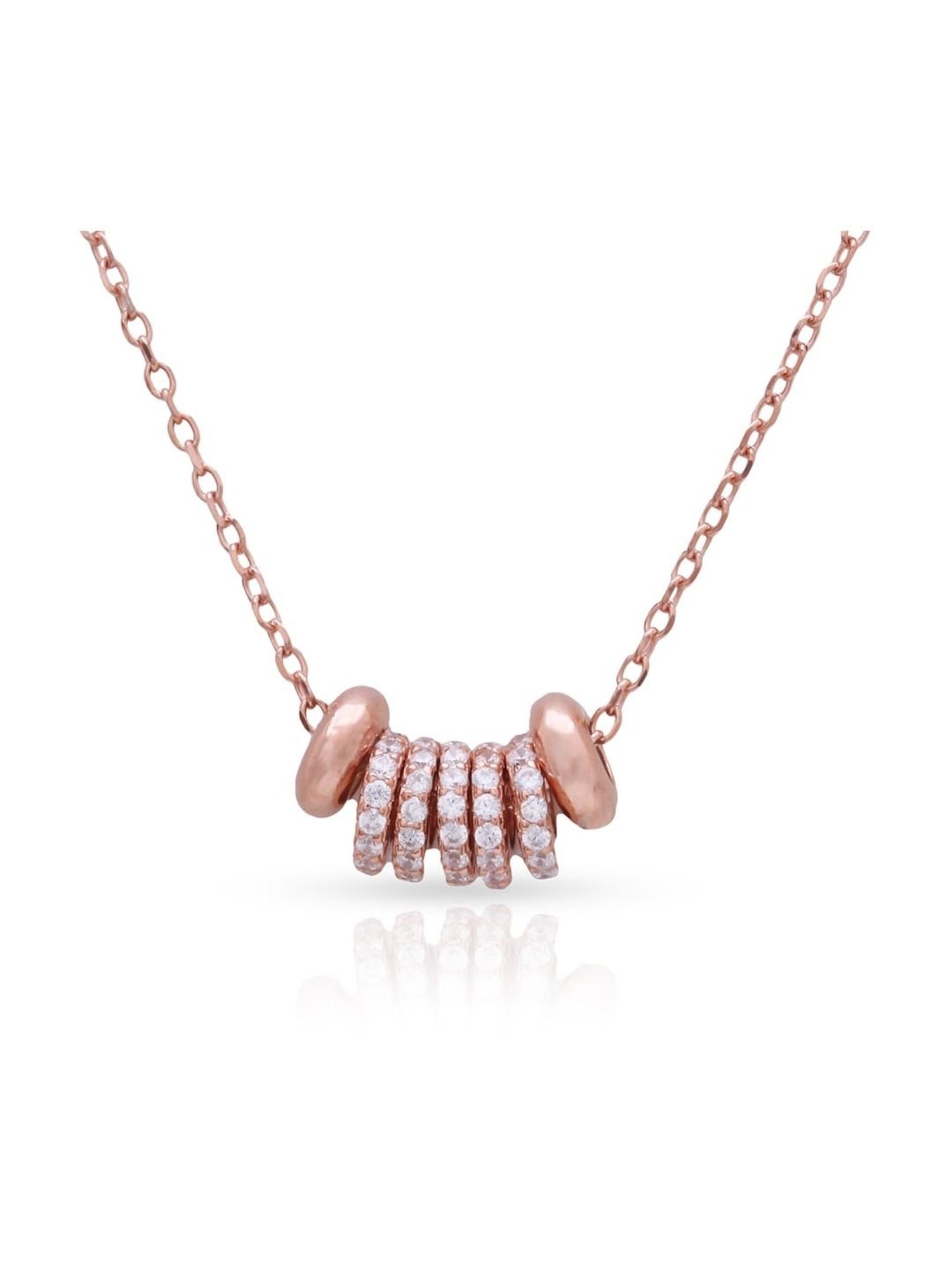 Anayra 92.5 Sterling Silver Pendant with Chain for Women