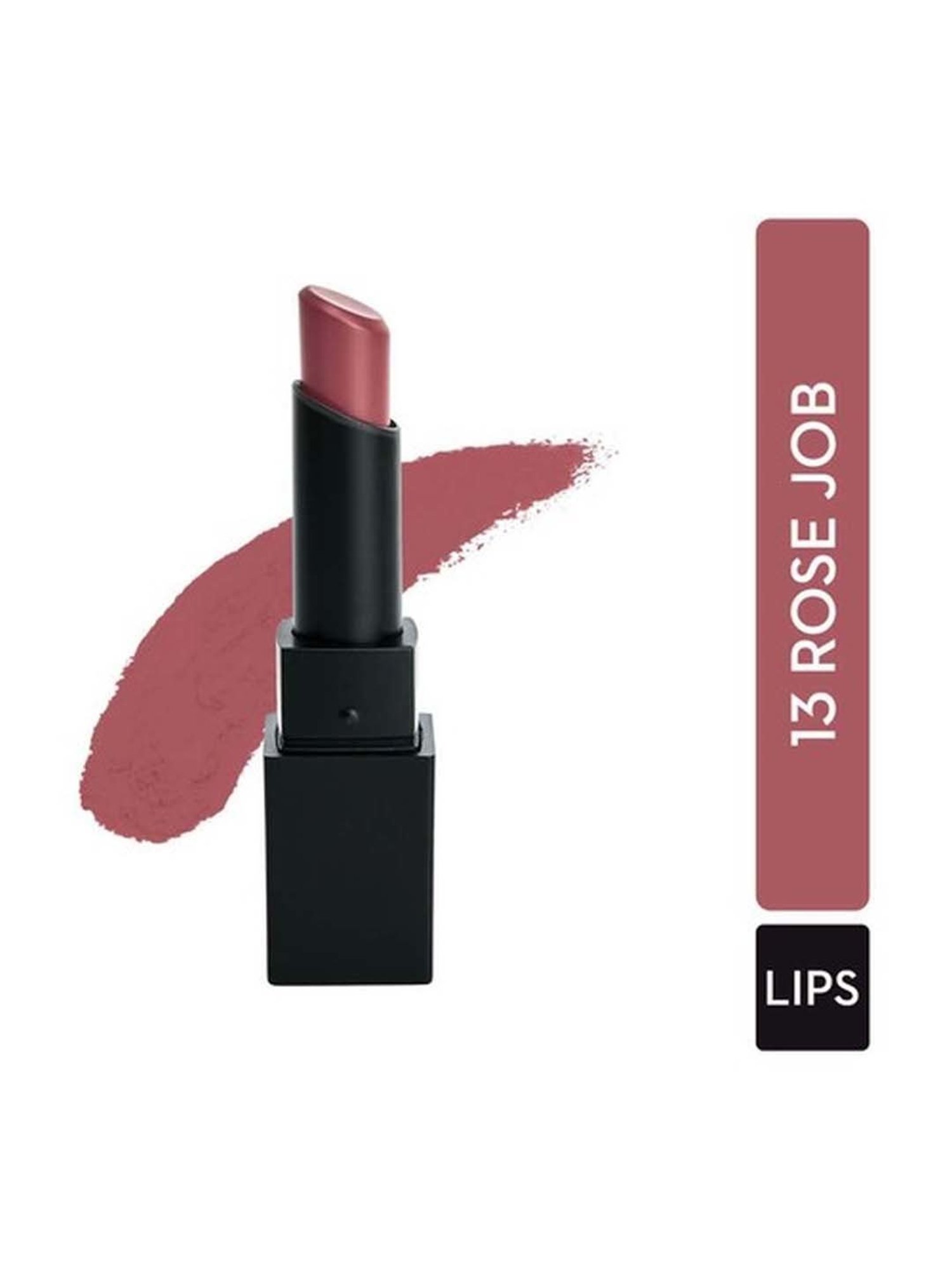 Sugar Cosmetics Nothing Else Matter Longwear Lipstick 13 Rose Job - 3.5 gm