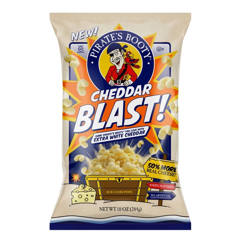 Pirate's Booty Cheddar Blast - 10oz