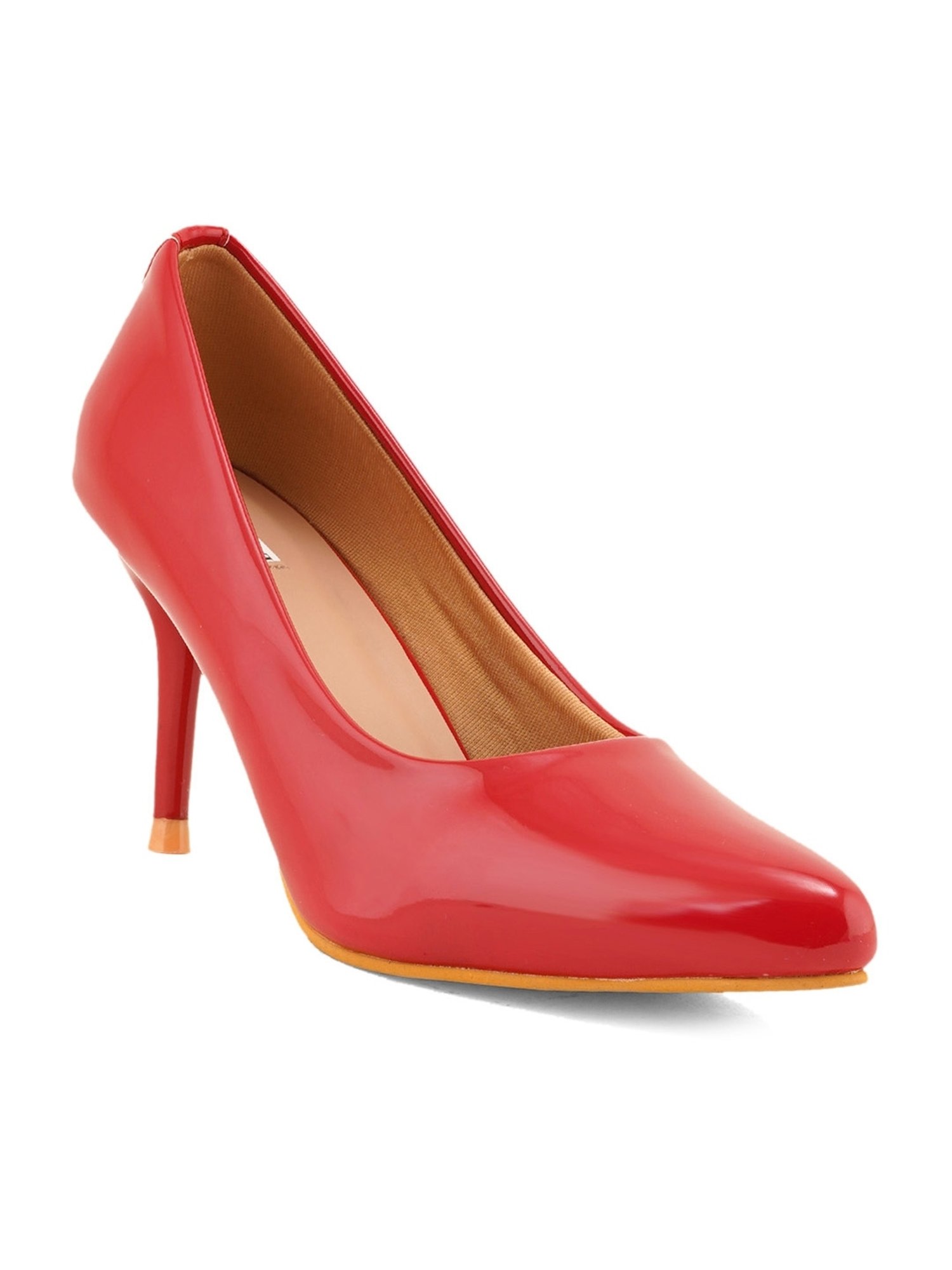 Elle Women's Red Stiletto Pumps