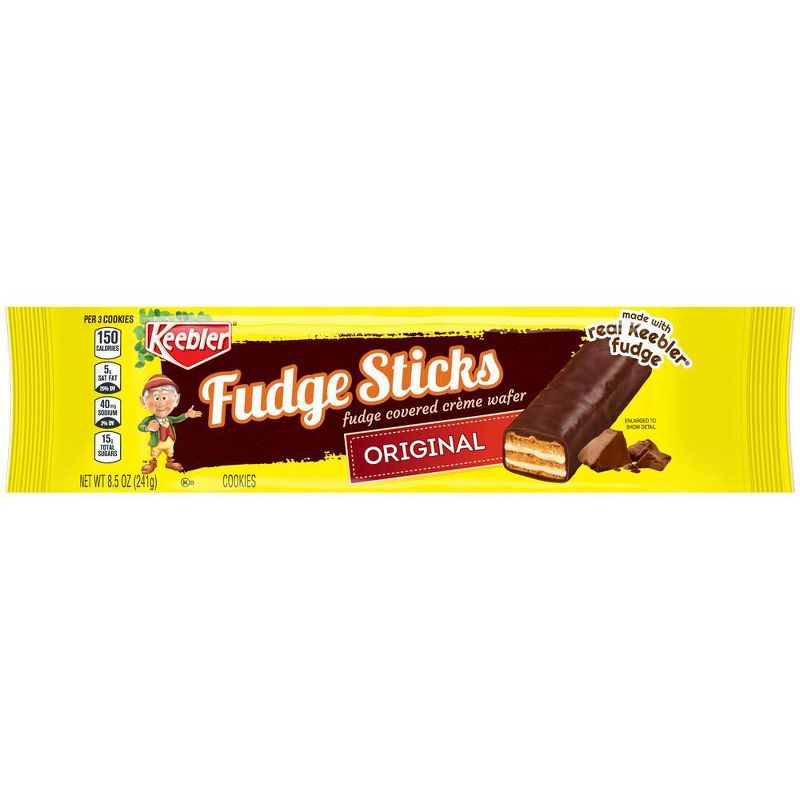 Keebler Fudge Sticks Original Fudge Covered Crème Wafers - 8.5oz
