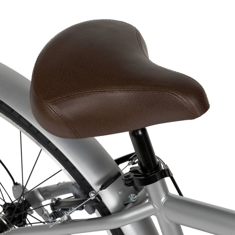 Huffy Men's Sienna 27.5" Comfort Hybrid Bike - Silver