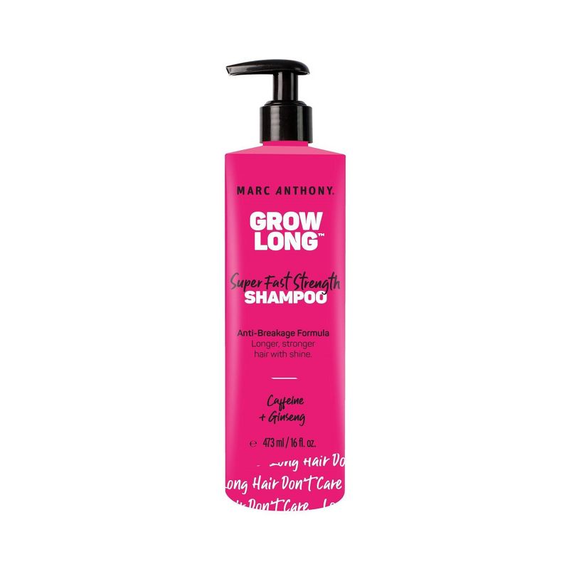 Marc Anthony Grow Long Biotin Shampoo for Dry Damaged Hair, Sulfate Free - 16 fl oz