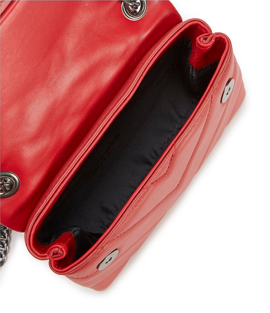 Kurt Geiger London Kensington Mini Quilted Leather Crossbody Bag