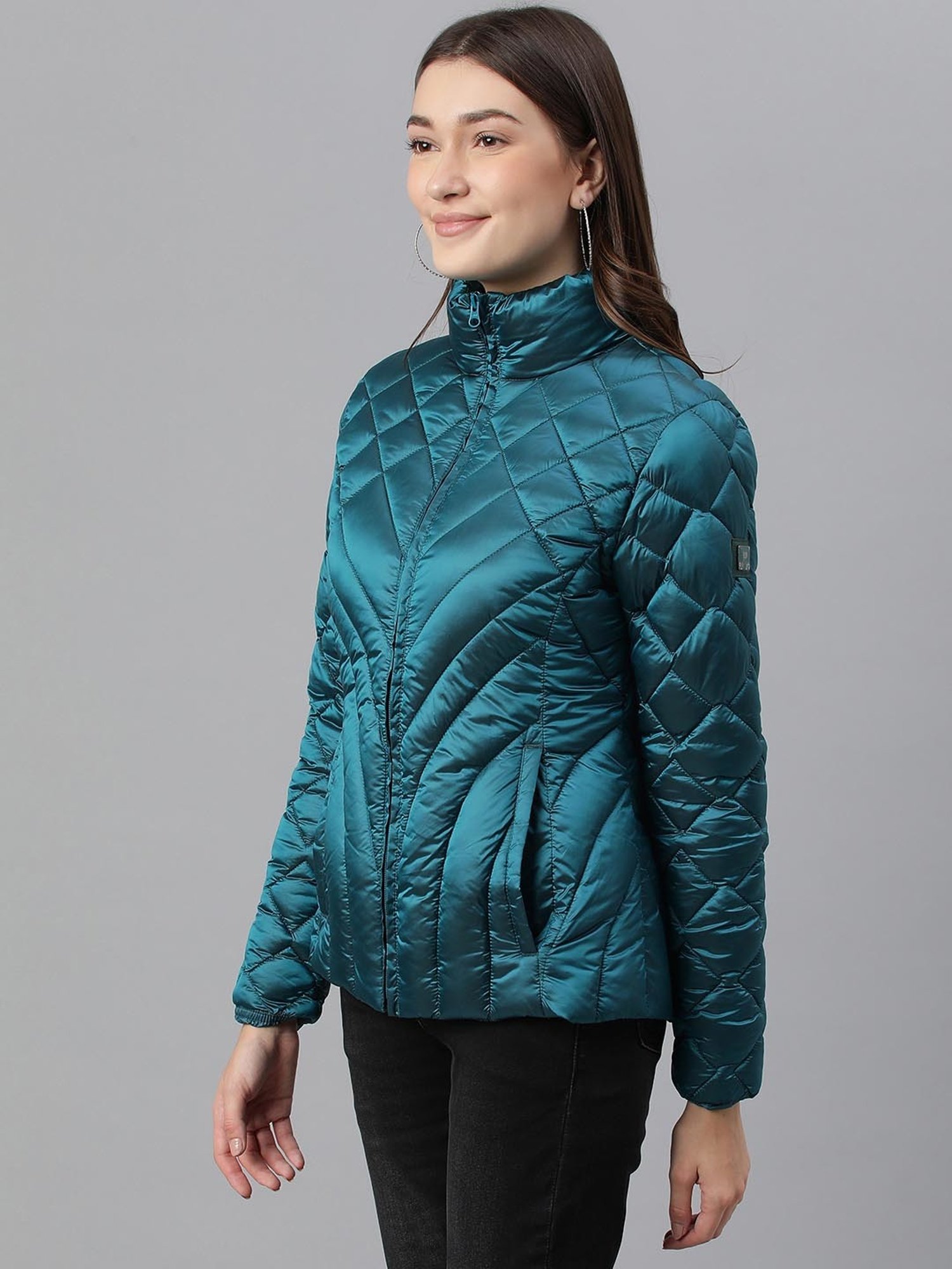 Woods Blue Quilted Jacket