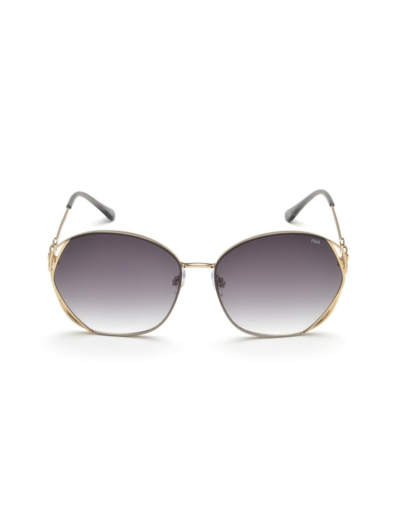 Fila Grey Oval Sunglasses for Women