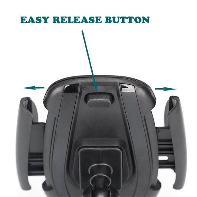 Premium Car Mount Holder Windshield Dash Cradle Window Rotating Dock Stand Strong Suction N4D for Motorola Droid Turbo 2, Moto Z Droid Force Droid Z2 Force - Samsung Galaxy J3 J5 J7, Note 3 4