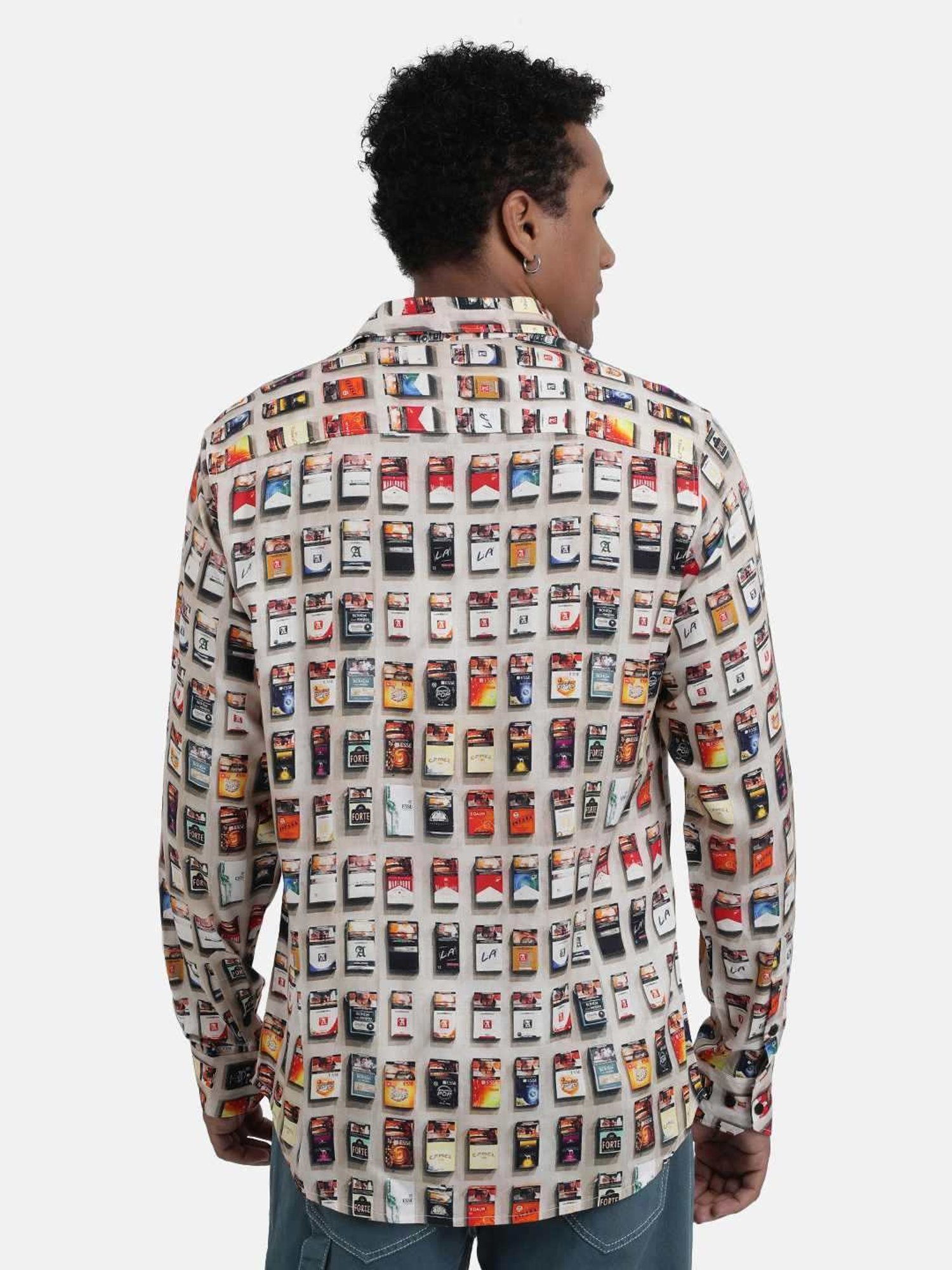 Bene Kleed Multicolored Regular Fit Printed Shirt