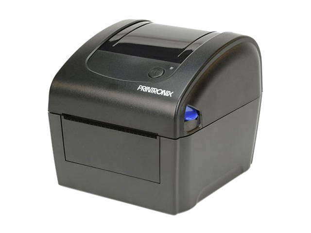 Printronix T420-110 Direct thermal Desktop Printer, 203 dpi, 4" Print width, Ethernet, USB Client, USB Host, Serial.