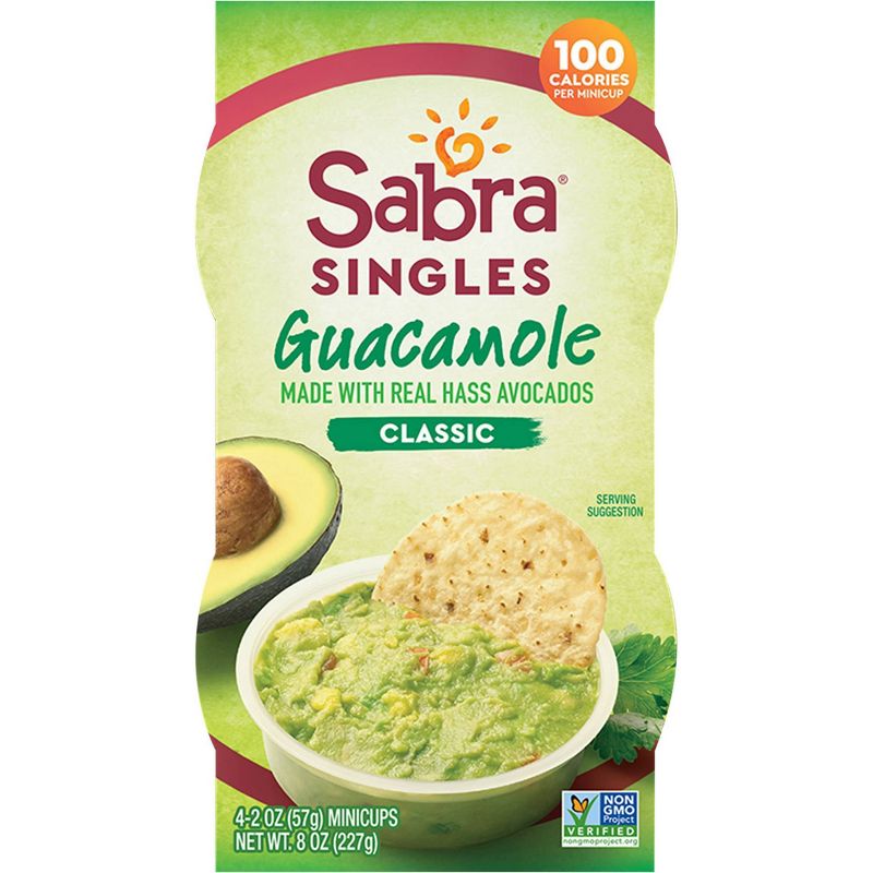 Sabra Classic Guacamole Singles - 8oz/4pk