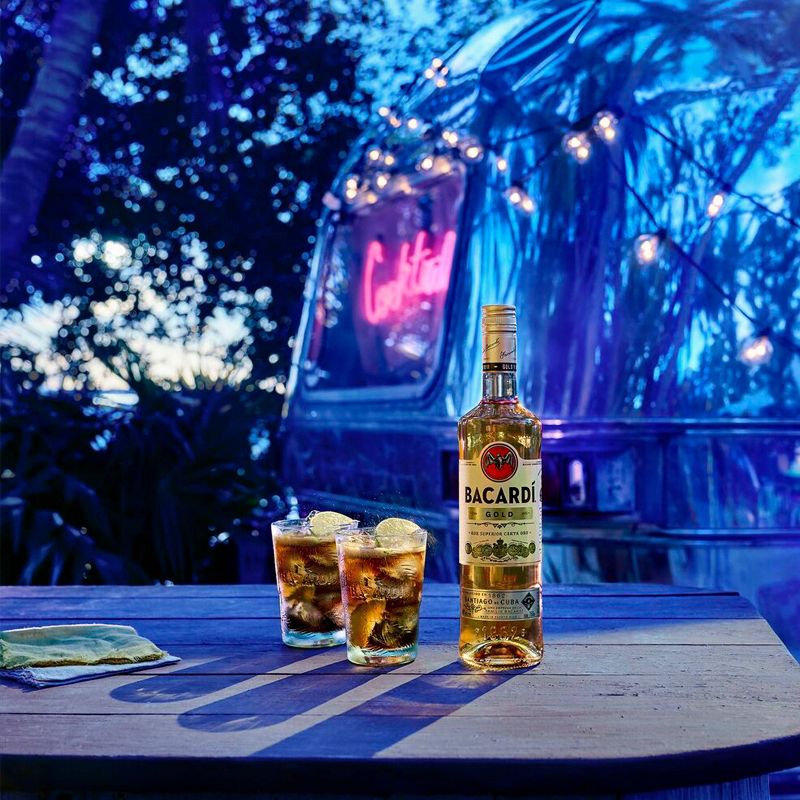 Bacardi Gold Rum - 750ml Bottle