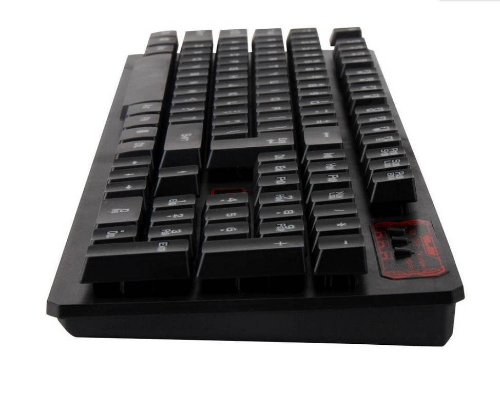 HK6500 S-Shaped Ergonomic  Lights 2.4G HK6500 112 Keys Computer Wireless Gaming Keyboard + Anti-Violence USB Wireless Mice Mouse Combo Set
