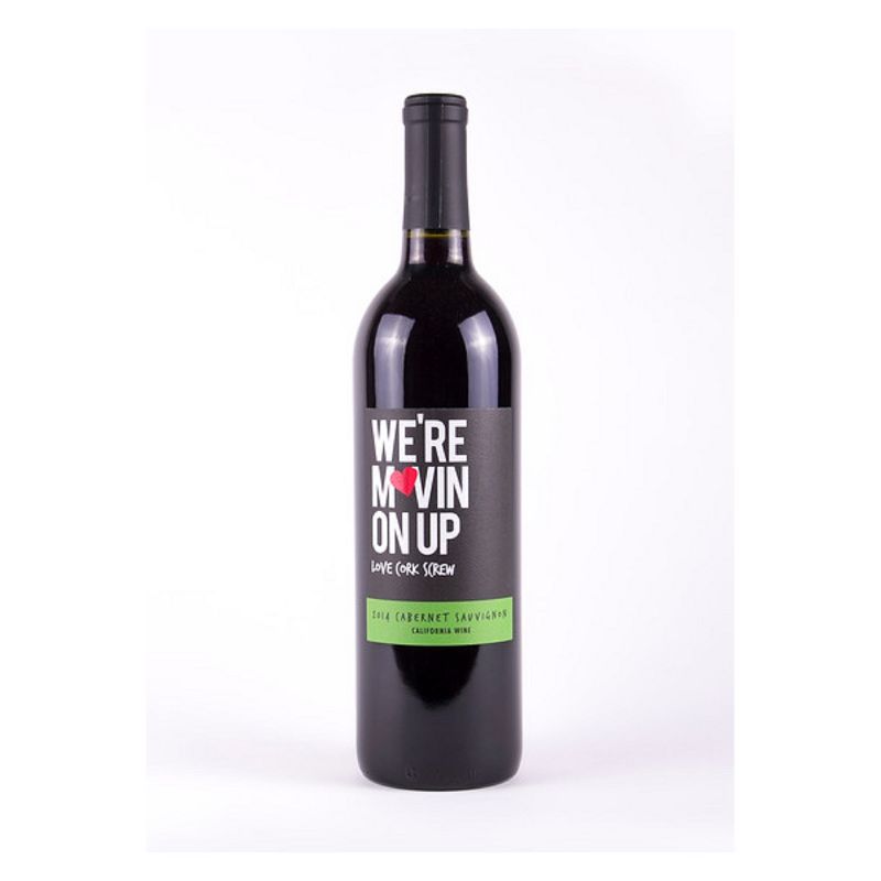 Love Cork Screw We're Movin on Up Cabernet Sauvignon Red Wine - 750ml Bottle