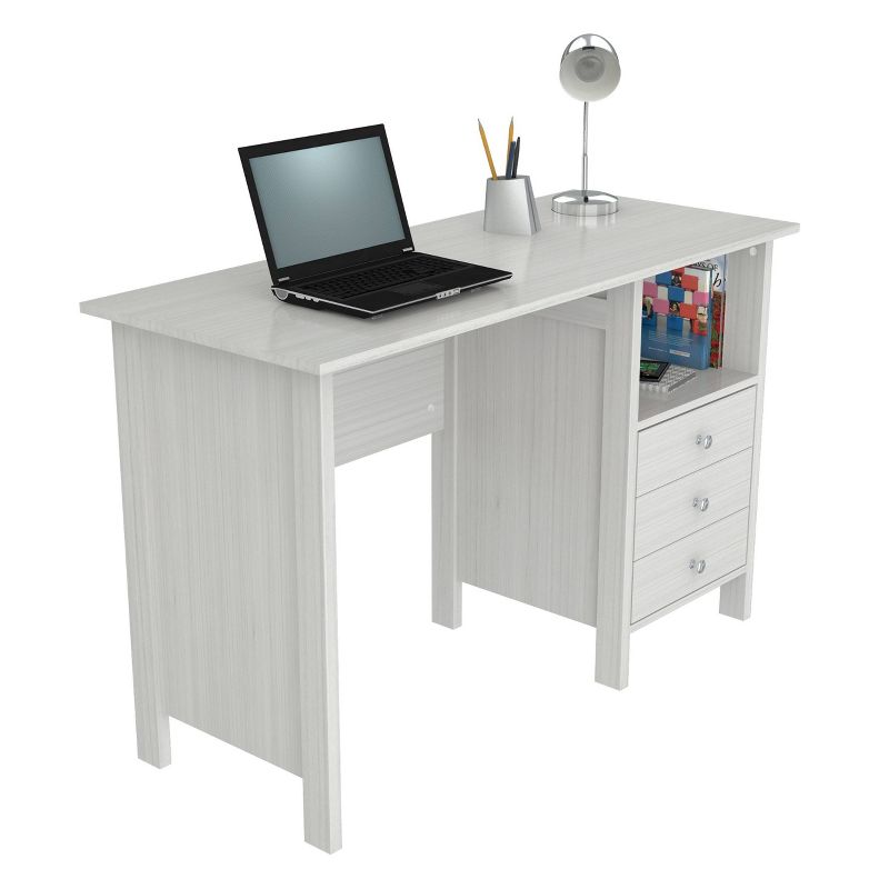Computer Desk Washed Oak - Inval