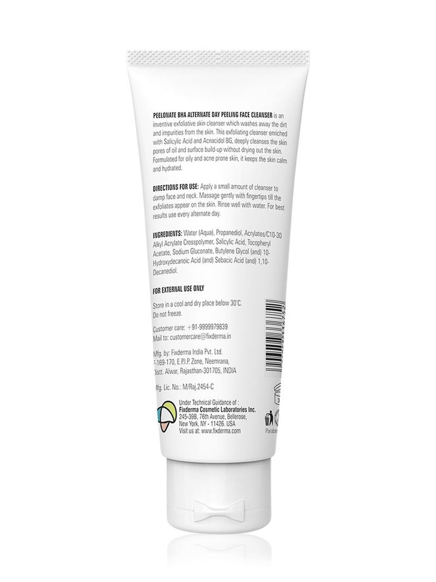 Fixderma Peelonate BHA Face Cleanser - 100 ml