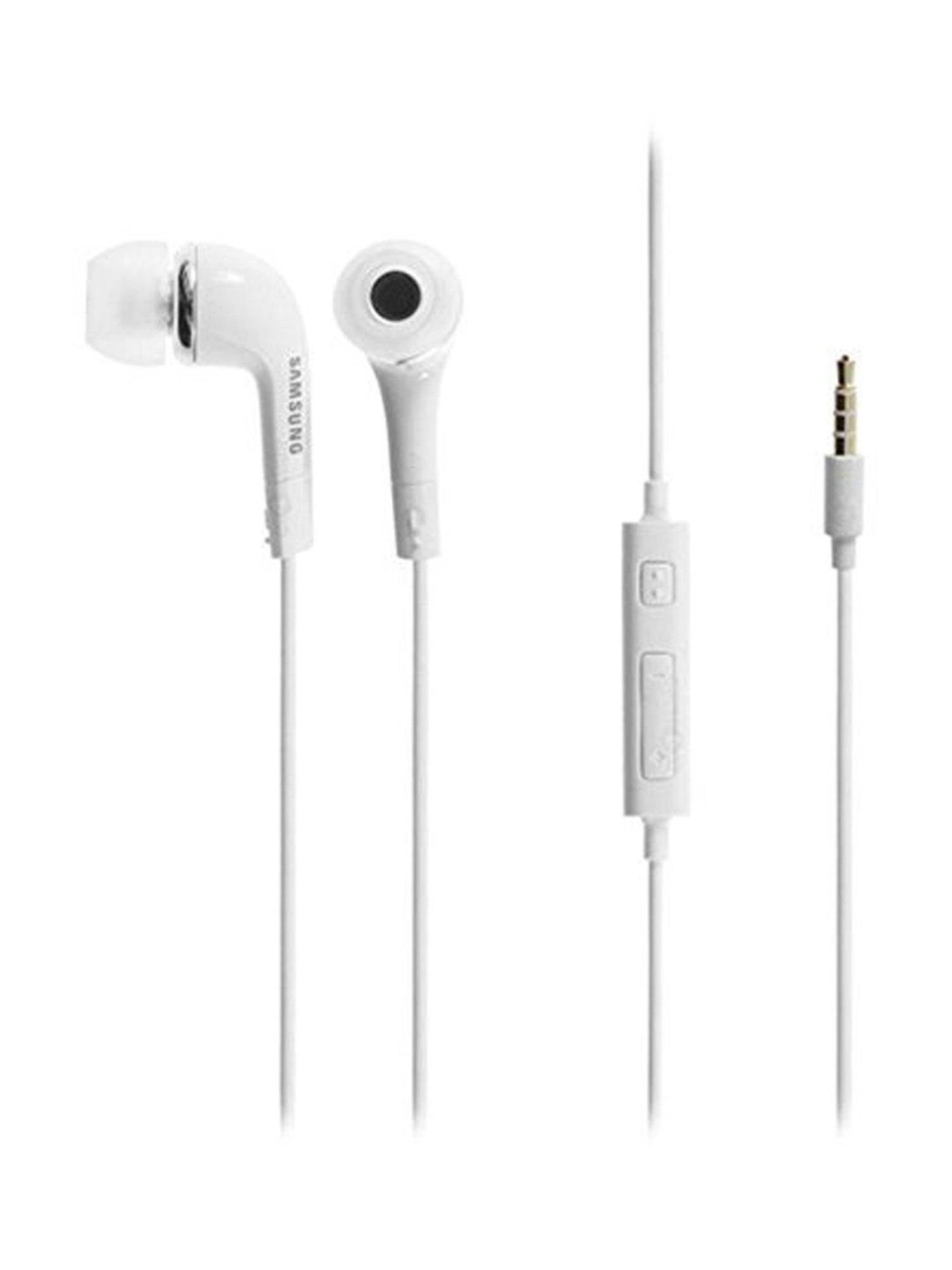 Samsung Ehs64Avfwe Stereo Headset With Mic (White)