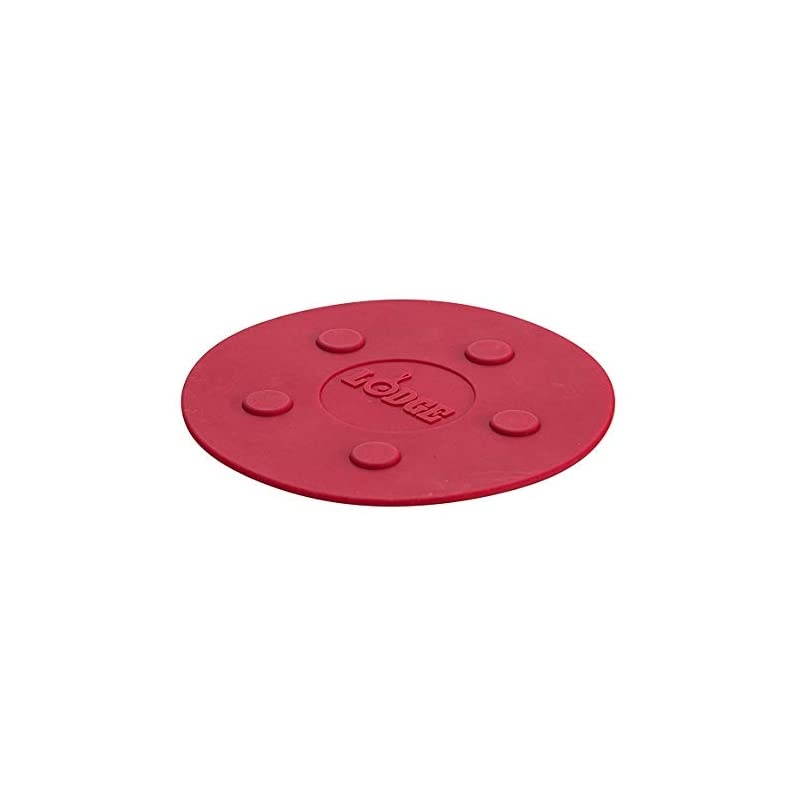 Silicone Magnet Trivet, 8-inch, Red