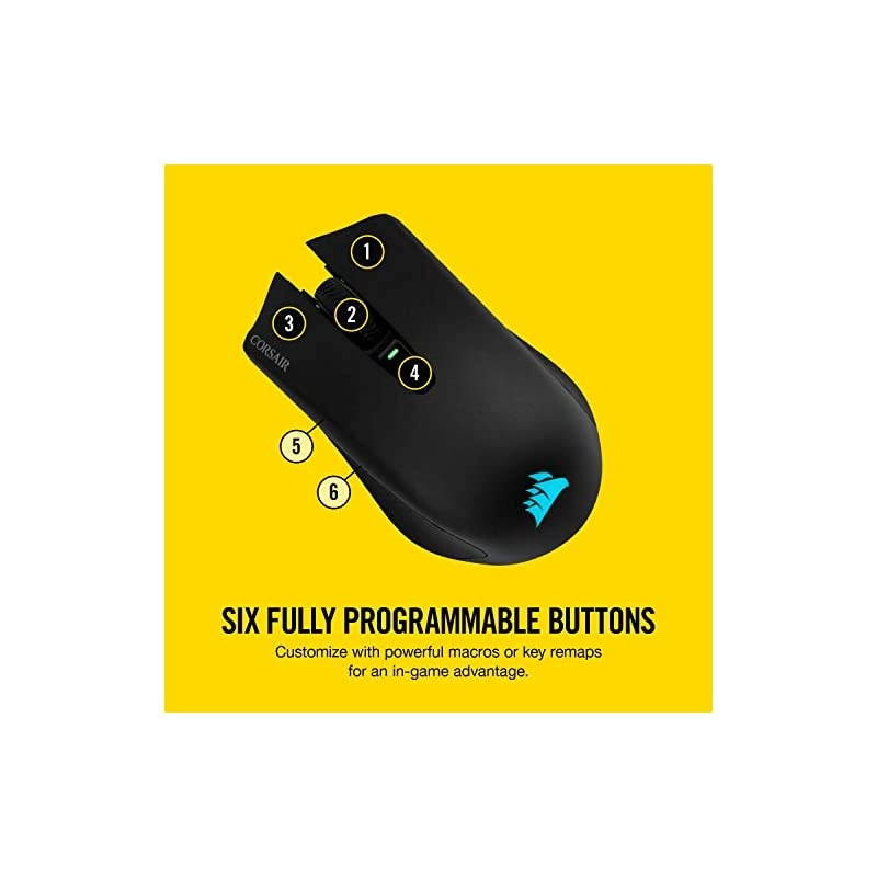 Harpoon RGB Wireless - Wireless Rechargeable Gaming Mouse with SLIPSTREAM Technology - 10,000 DPI Optical Sensor