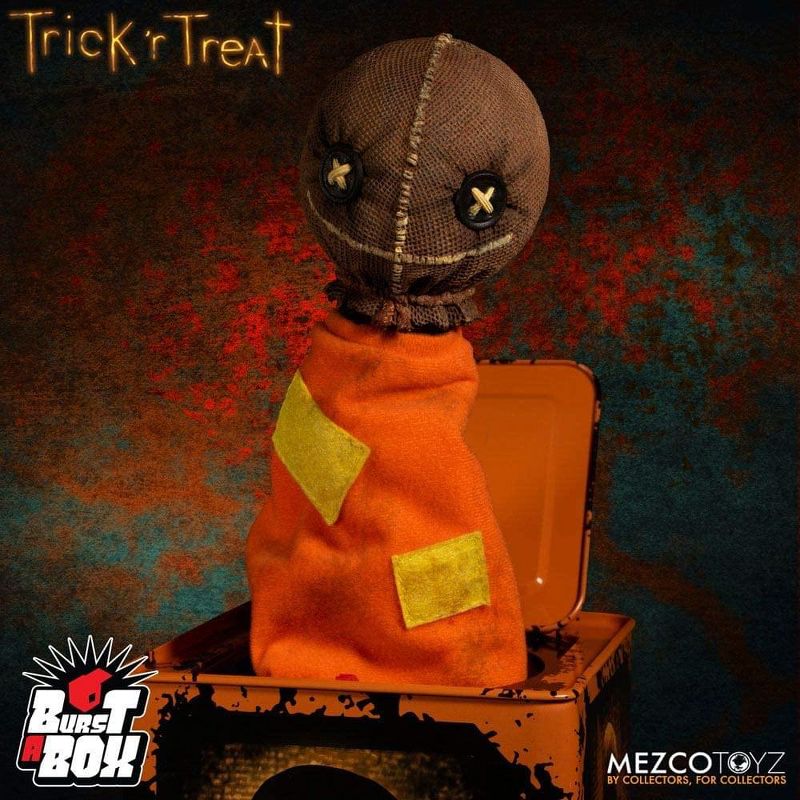 Mezco Toyz Trick r Treat Sam Mezco Burst-A-Box