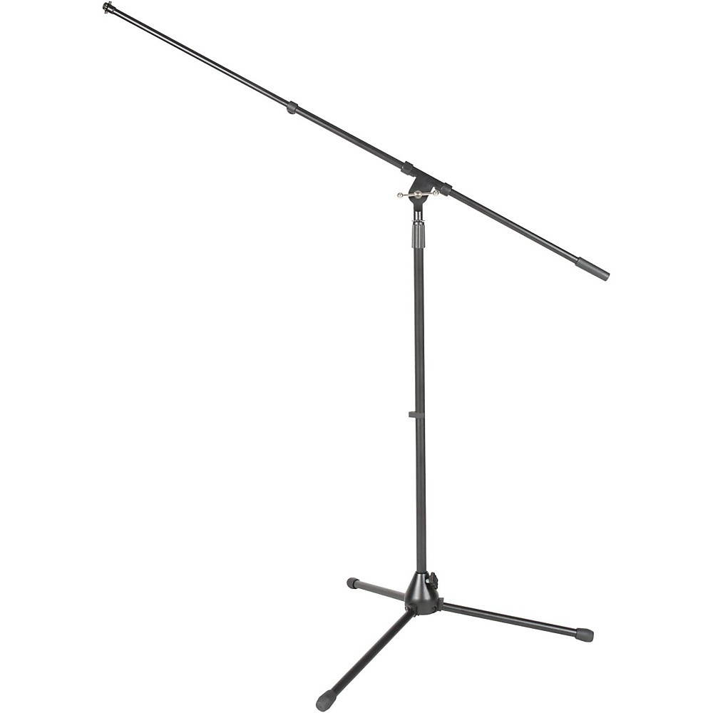 Musician's Gear Tripod Mic Stand with Telescoping Boom Black