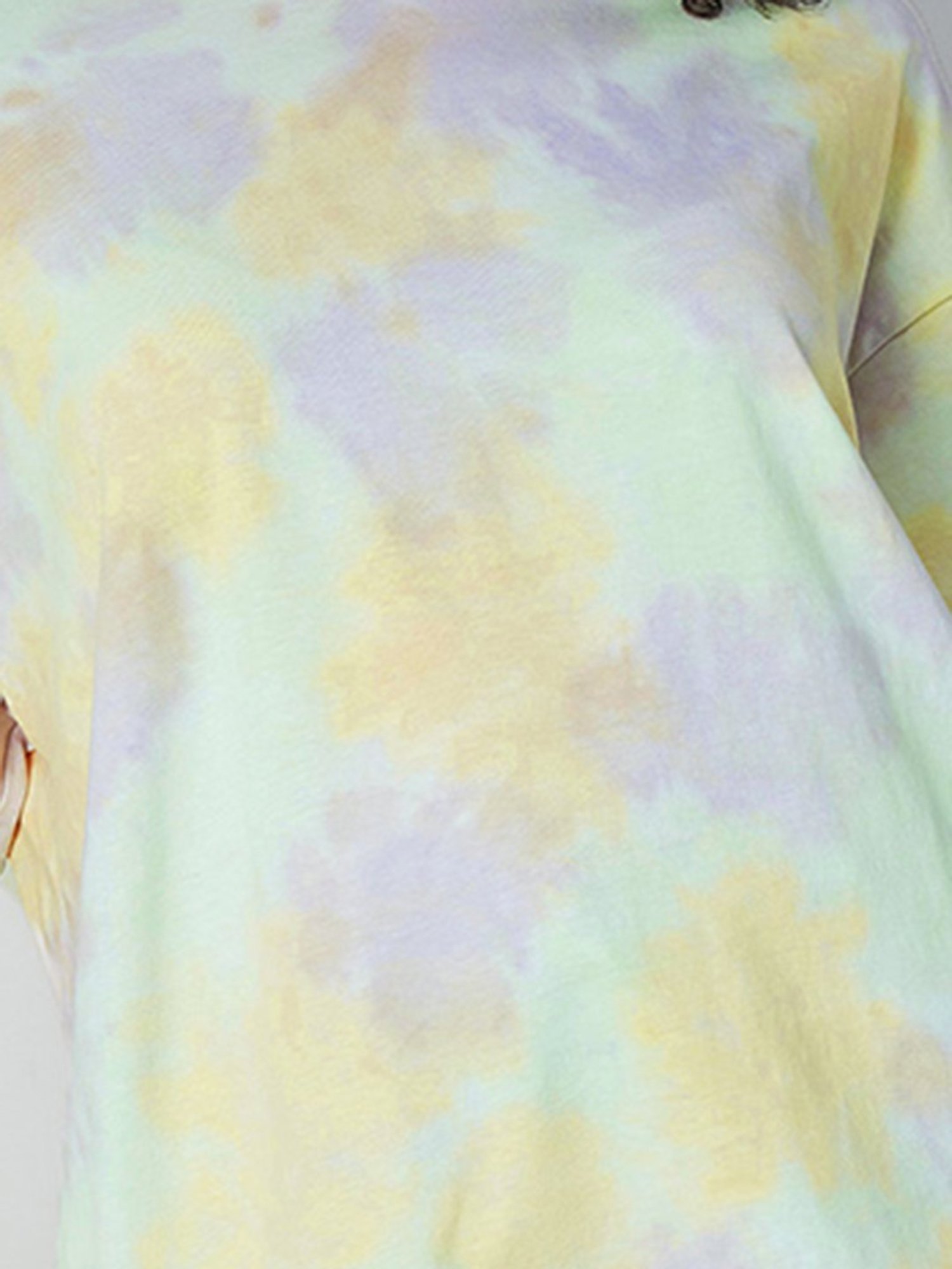 Ginger by Lifestyle Multicolor Cotton Tie - Dye T-Shirt