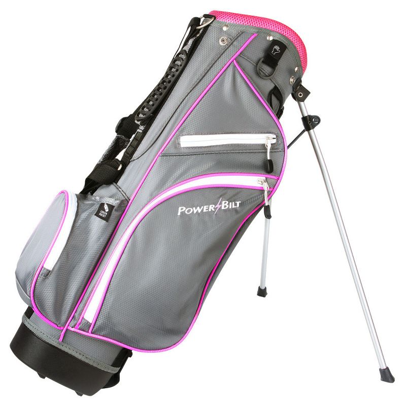 PowerBilt Junior Boys' 3-Club Set Right Hand - Orange (Ages 3-5)