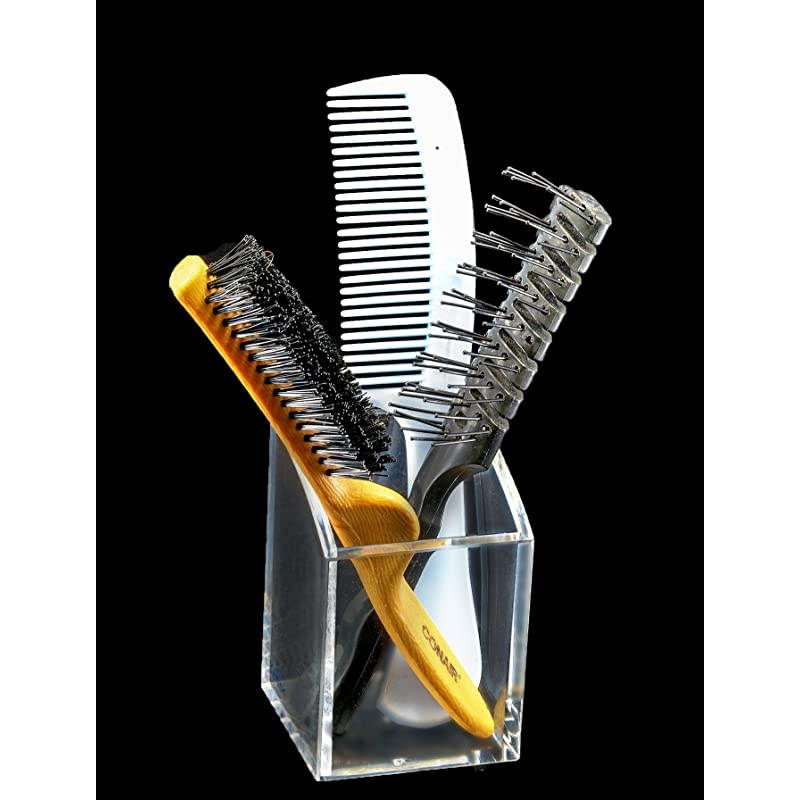 Acrylic Pencil Cup 28Inch Wide x 28Inch Deep x 4Inch High Clear AD20