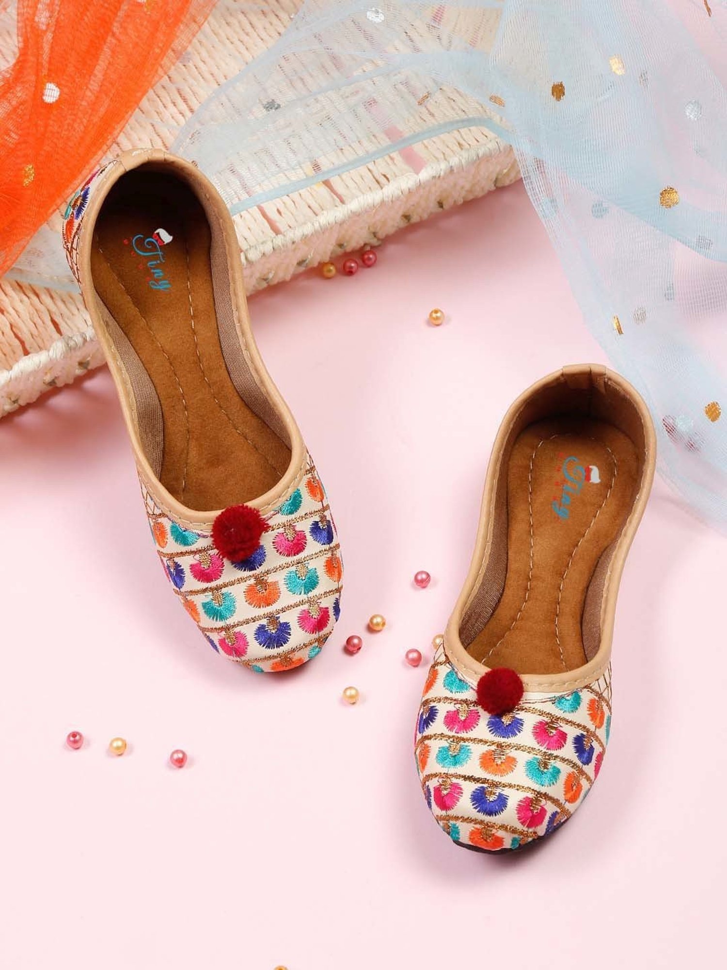 Tiny Bugs Kids Multicolor Juttis