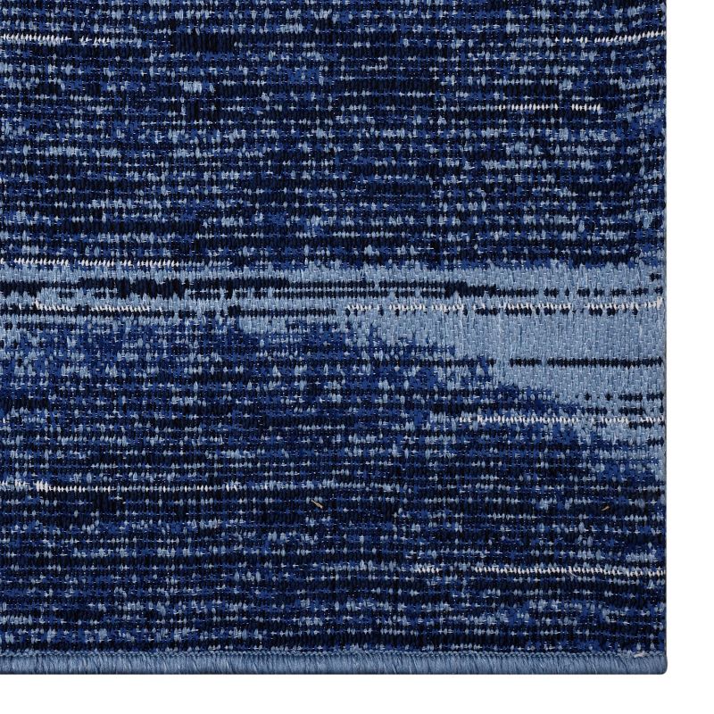Clichy Rug 5'X5' - Navy/Beige - Safavieh