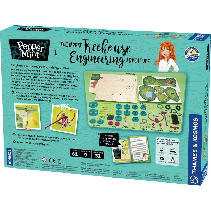 Thames & Kosmos Pepper Mint in the Great Tree House Engineering Adventure