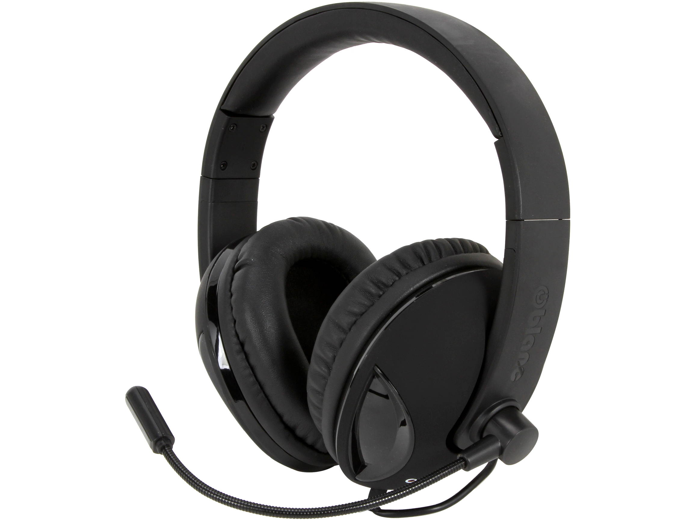 SYBA Cobra Black OG-AUD63065 COBRA510 NC2 5.1 Surround Sound Stereo Headphone with Boom Microphone