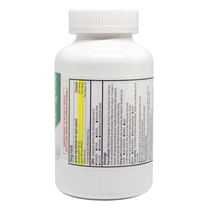 ValuMeds Extra Strength Headache Relief Caplets - Aspirin (NSAID)/Acetaminophen - 300ct