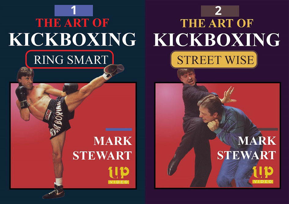 2 DVD Set Art of Muay Thai Kickboxing Street Self Defense - Mark Stewart