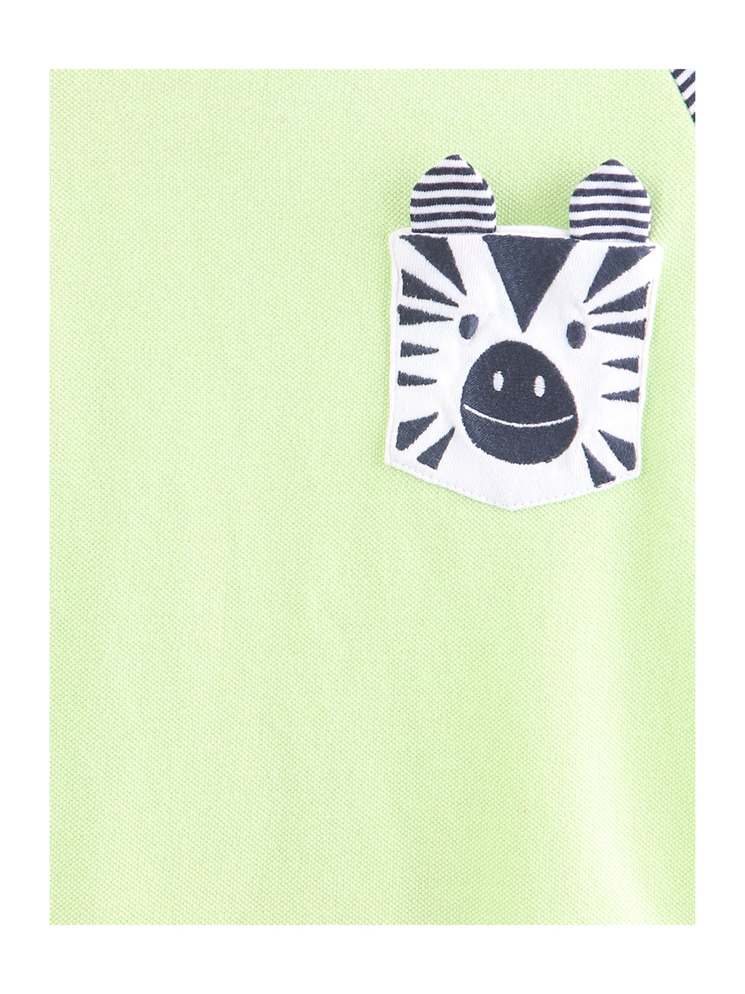 Beebay Kids Green Printed T-Shirt