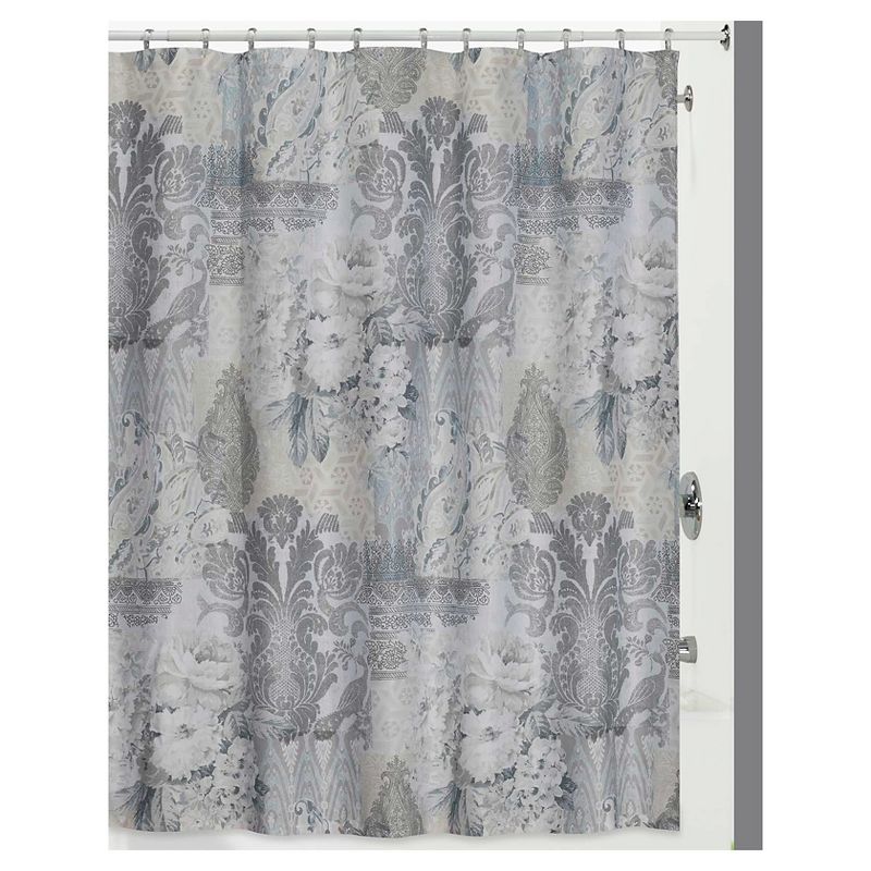 Heirloom Shower Curtain Gray - Creative Bath