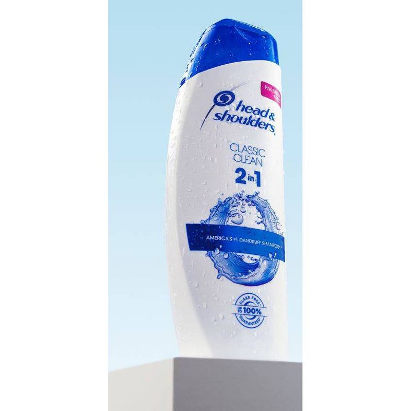 Head and Shoulders Classic Clean Anti-Dandruff 2 in 1 Paraben Free Shampoo and Conditioner - 23.7 fl oz