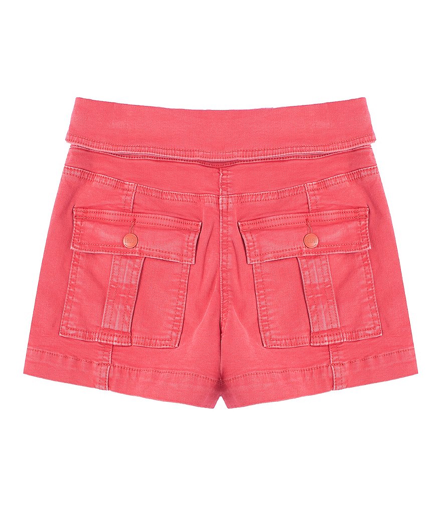 Truce Big Girls 7-16 Snap Front Collar Waist Shorts
