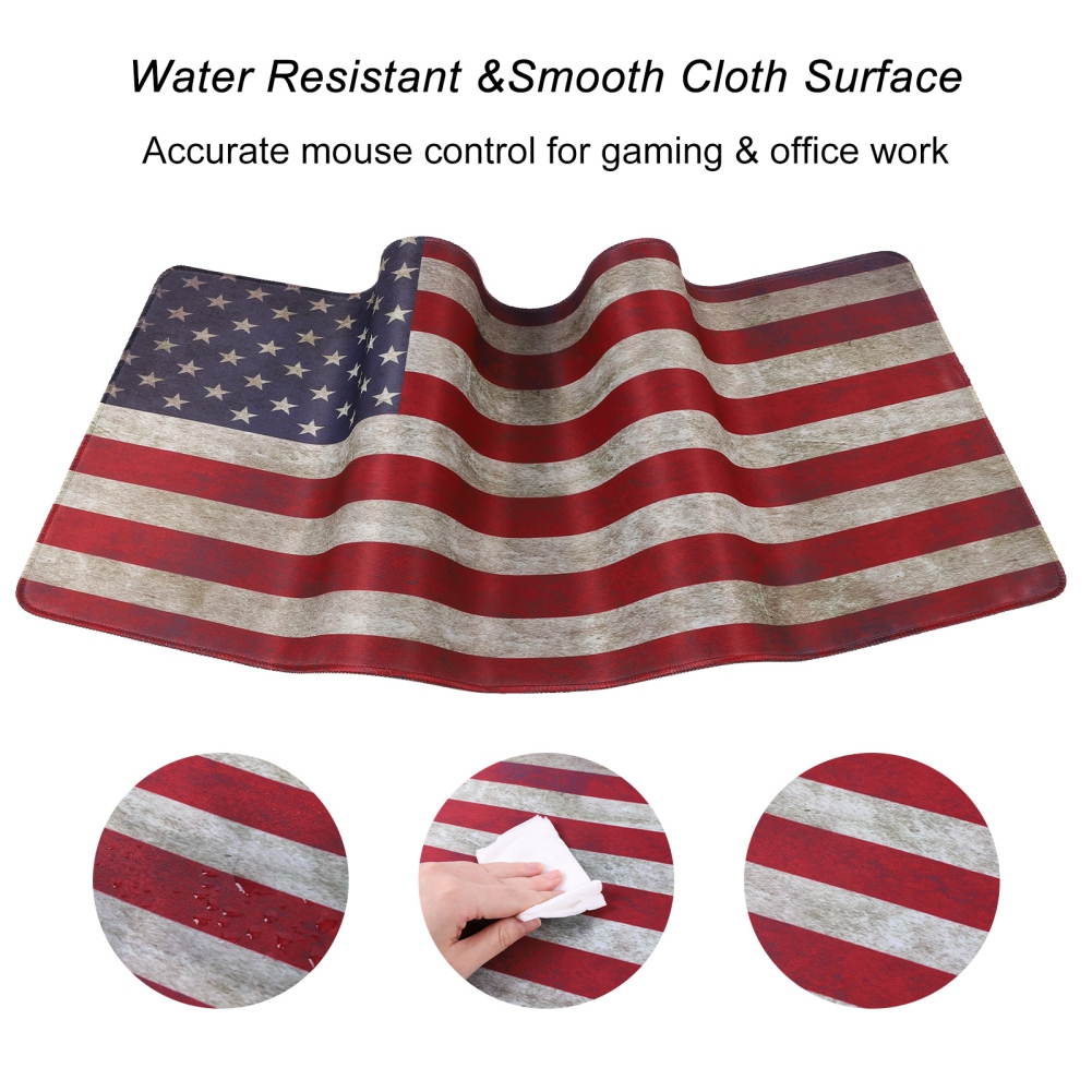 Gaming Mouse Pad Large Size 300*700MM Water-Resistant Extended Mouse Mat World Desk Mat Gaming Support for Computer, PC and Laptop