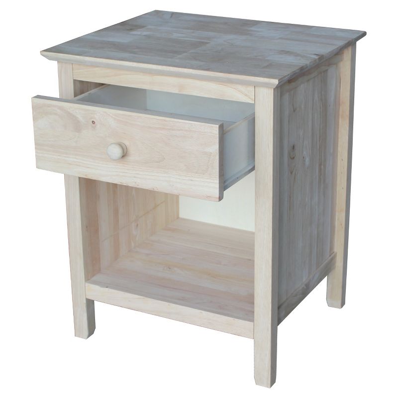 Nightstand Unfinished - International Concepts