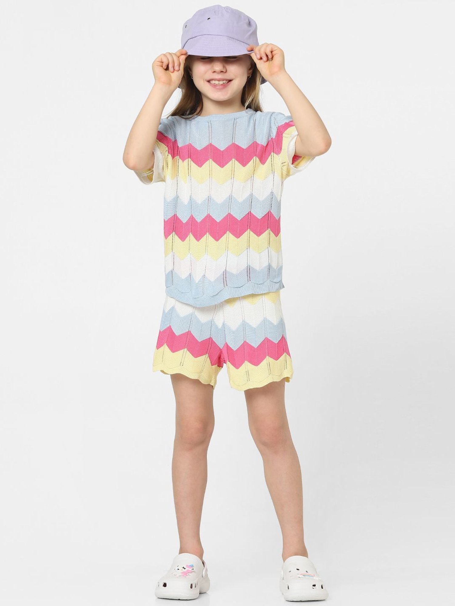 KIDS ONLY Multicolor Color Block Shorts