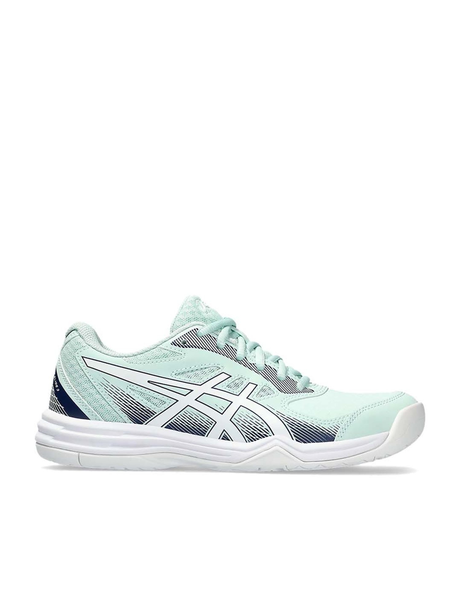 Asics Women's Court Slide 3 Pale Blue Tennis Shoes