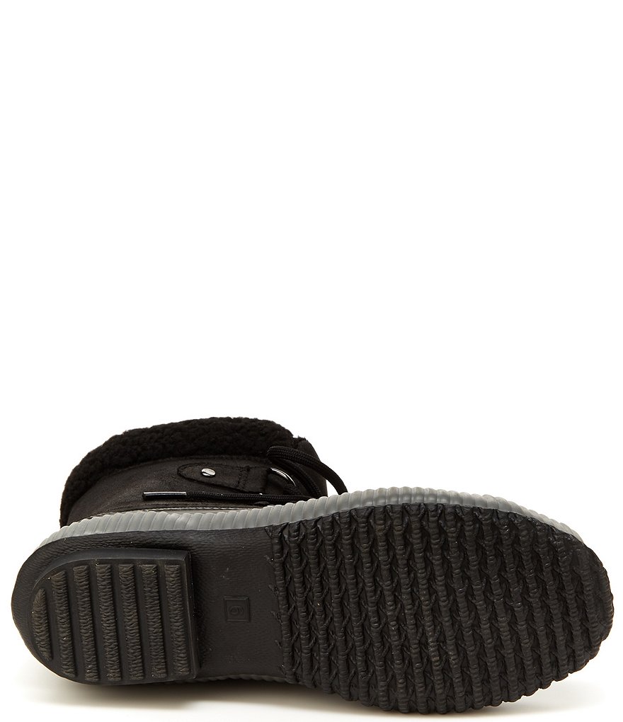 JBU by Jambu Akron Waterproof Faux Fur Lined Lace-Up Booties