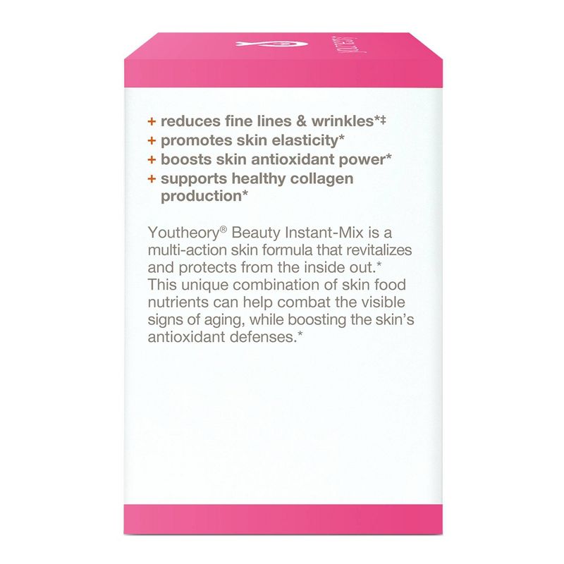 Youtheory Beauty Instant-Mix Powder Packets - 15ct