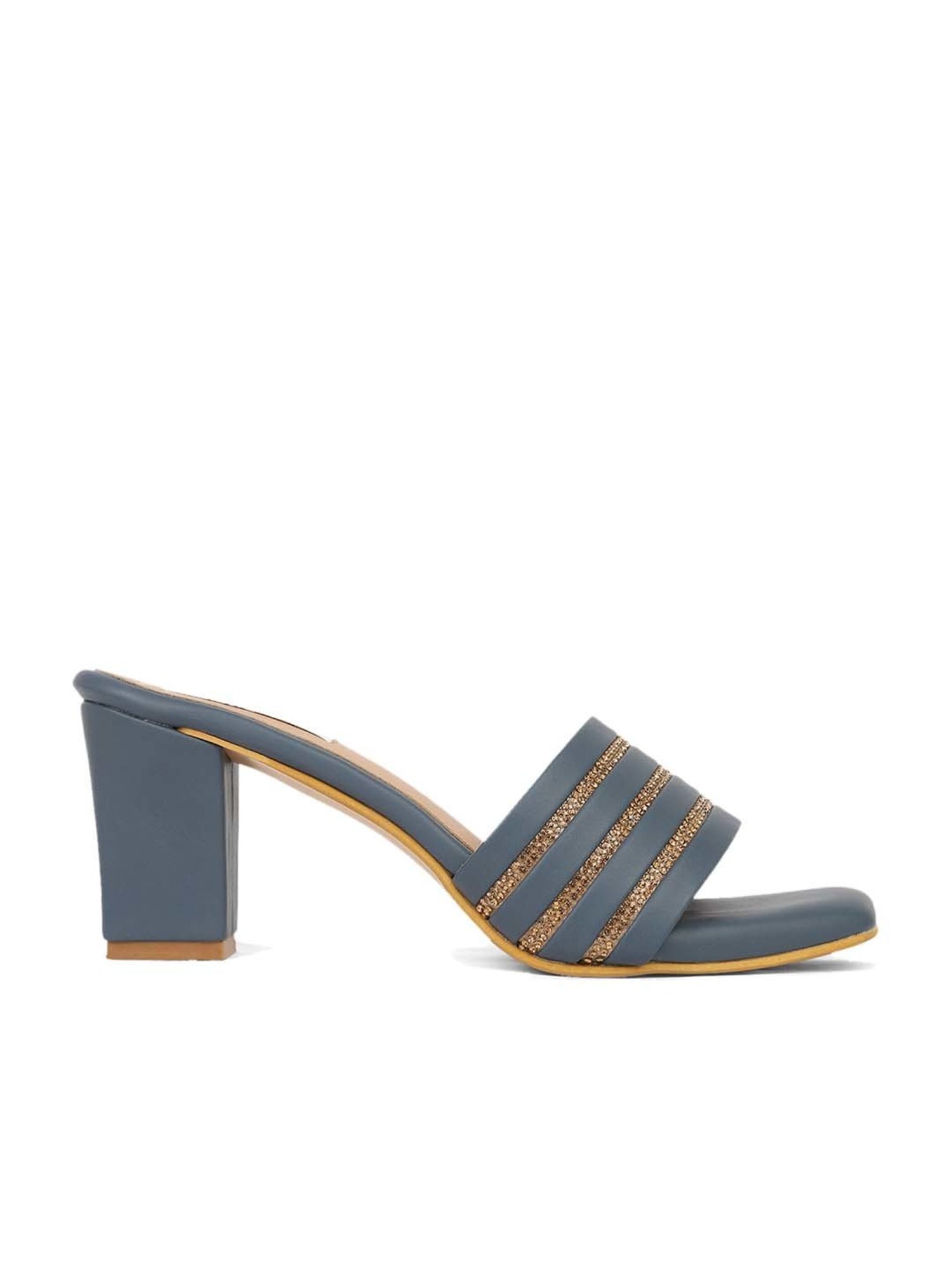 Elle Women's Navy Casual Sandals