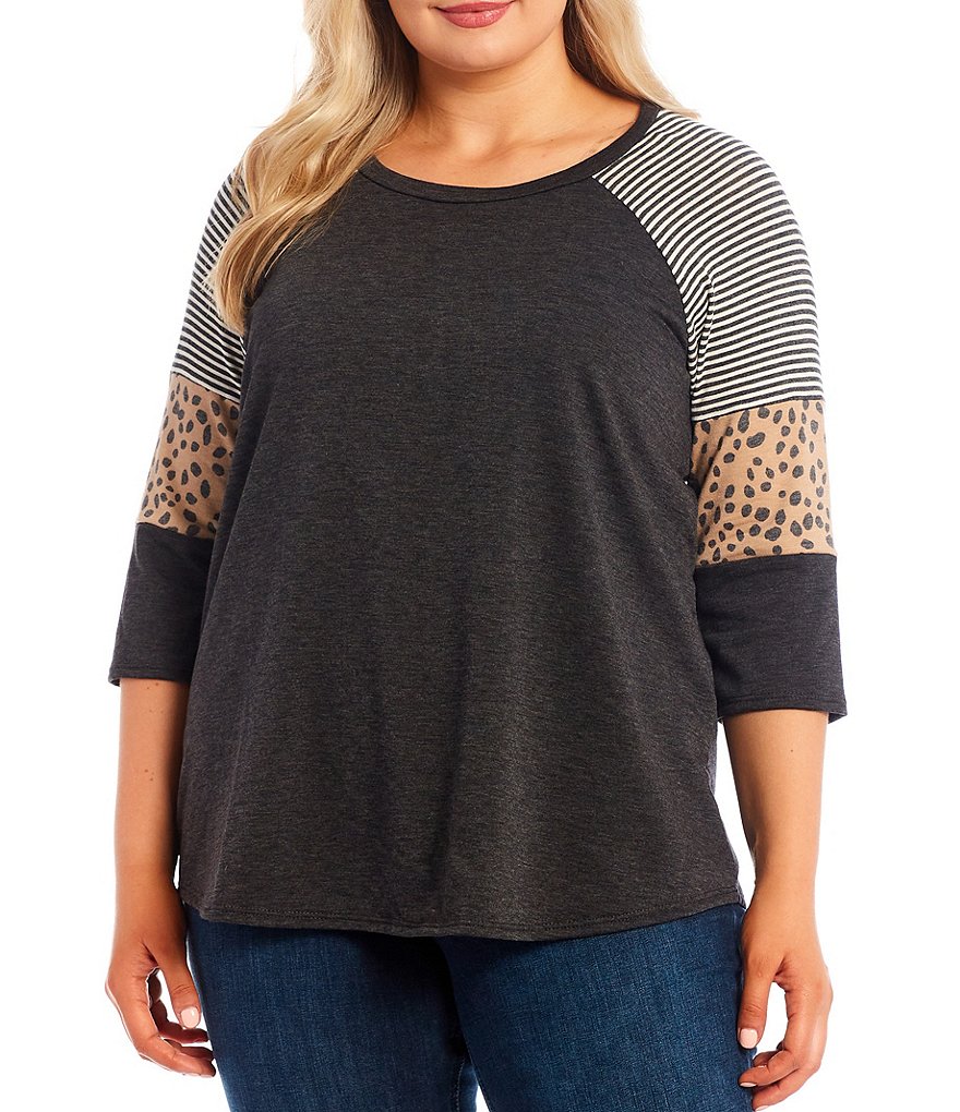 Jessica Simpson Plus Size JJ Red Dahlia Moroccan Border Print Fringe Hem Kimono Jacket