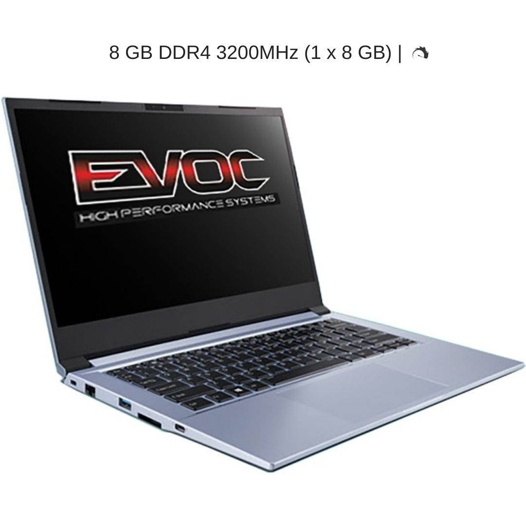 EVOC High Performance Systems NV412 (NV41MZ) 14" FHD, 2.4 GHz i7-1165G7, Intel Iris Xe, 64 GB 3200MHz RAM, 2 TB PCIe SSD