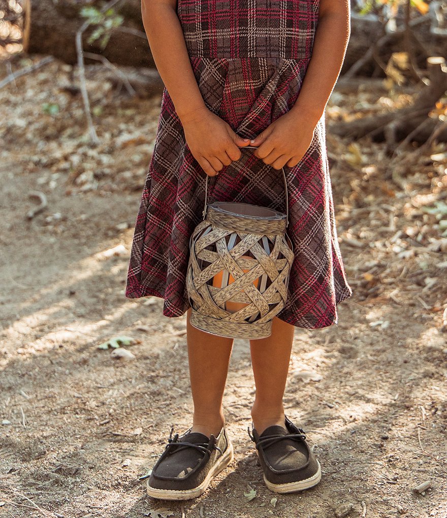 Hey Dude Girls' Wendy Linen Washable Slip-Ons (Youth)